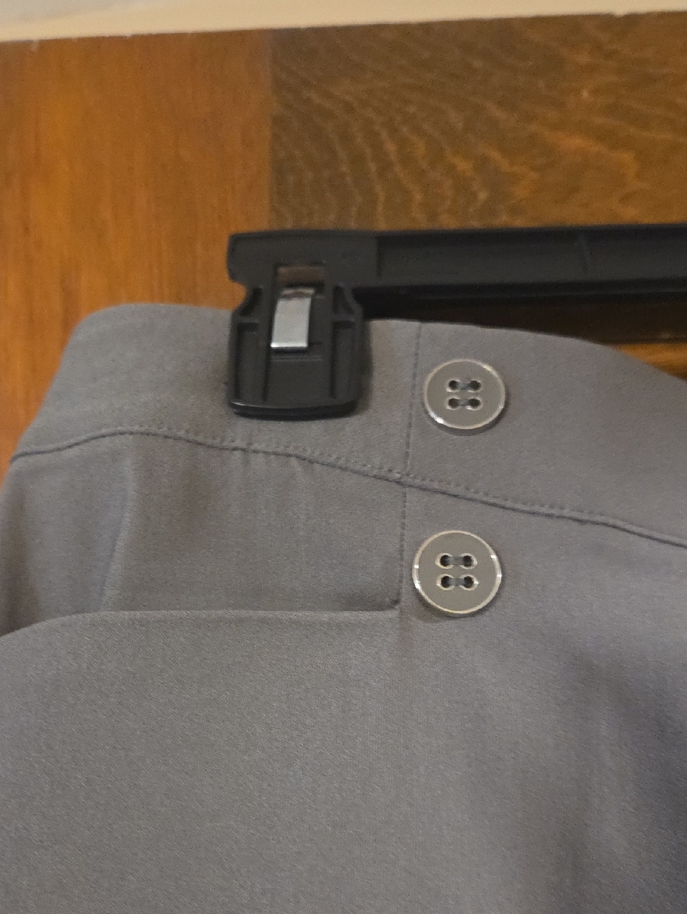 89th & Madison Gray Straight-Leg Ankle Pants - Picture 2 of 7